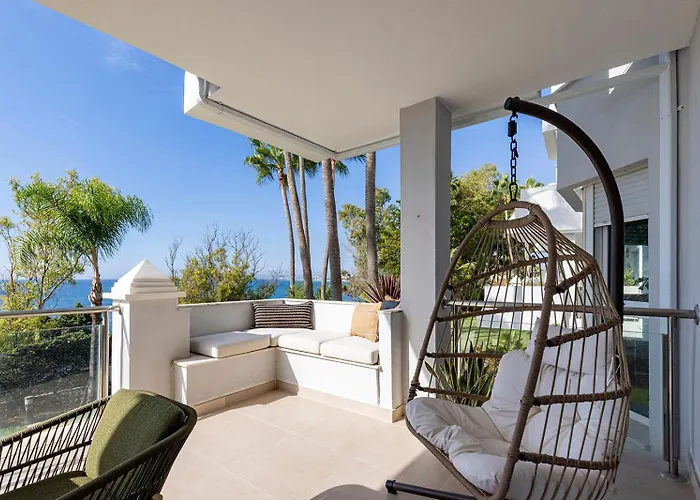 Renovated Casaris Big Balcony And Sea View Estepona